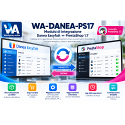 Módulo de integração Danea Easyfatt ↔ PrestaShop 1.7