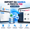 IMPORT DA DANEA A PRESTA PS8