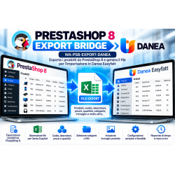 PRESTASHOP 8 EXPORT BRIDGE DANEA