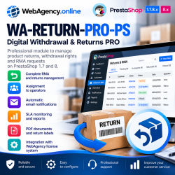 WebAgency Digital Withdrawal & Returns PRO